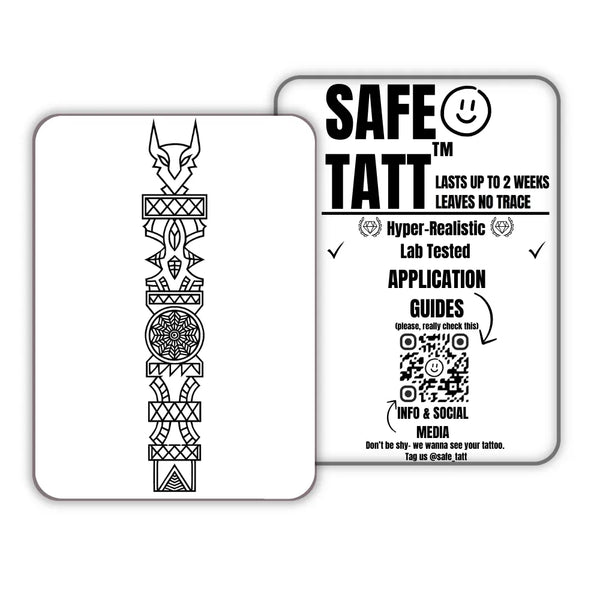 Totem Spirit semi-permanent tattoo by SafeTatt