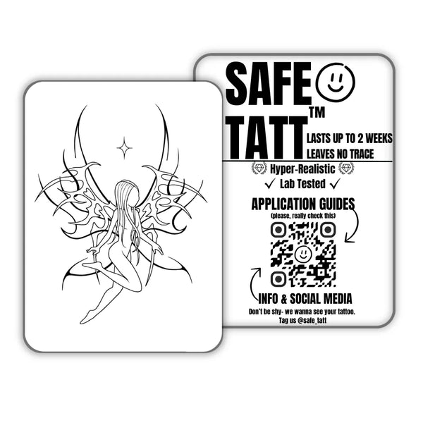 Fairy semi-permanent tattoo by SafeTatt