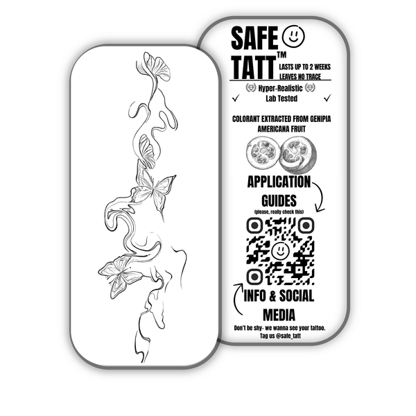 FLUX semi-permanent tattoo by SafeTatt