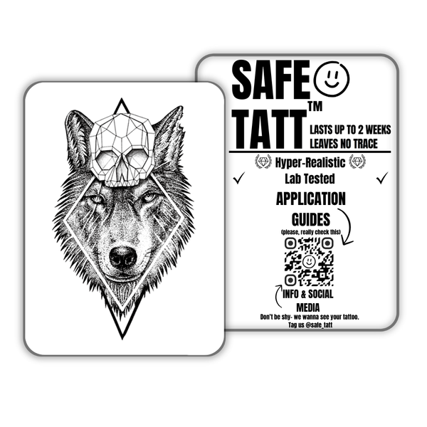 Crystal Alpha semi-permanent tattoo by SafeTatt