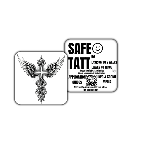 Ascension semi-permanent tattoo by SafeTatt