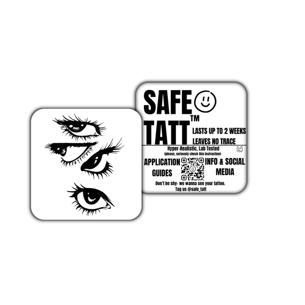 Triple Look semi-permanent tattoo by SafeTatt