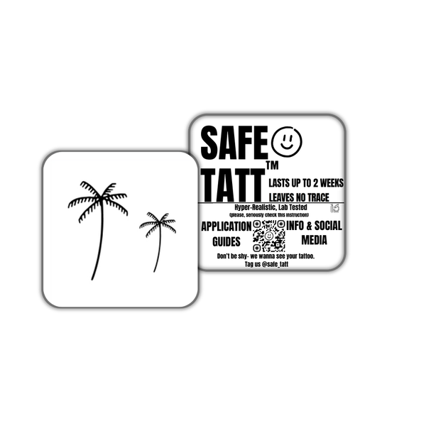 Island Mood semi-permanent tattoo by SafeTatt