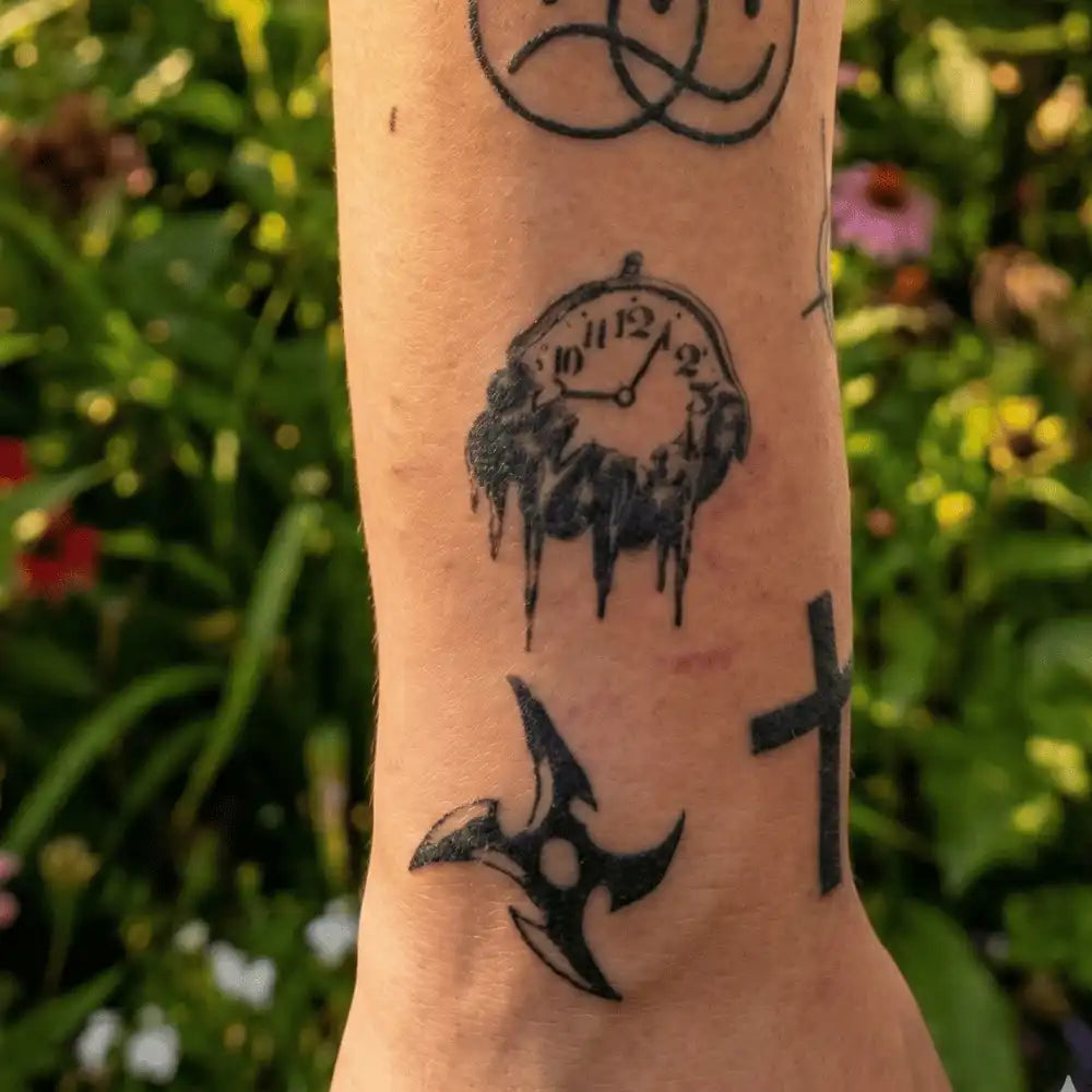 Don't Wait semi-permanent tattoo by SafeTatt