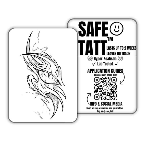 Eye of the Beast semi-permanent tattoo by SafeTatt