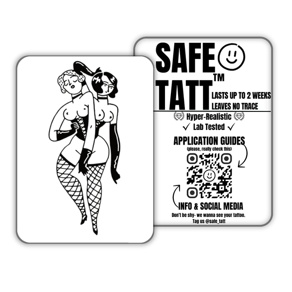 Dual Desire semi-permanent tattoo by SafeTatt